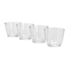 1 Glas-Teelichthalter / Vase klein, h 6,0 cm, Ø 7,0 cm, im Equipment-Verleih